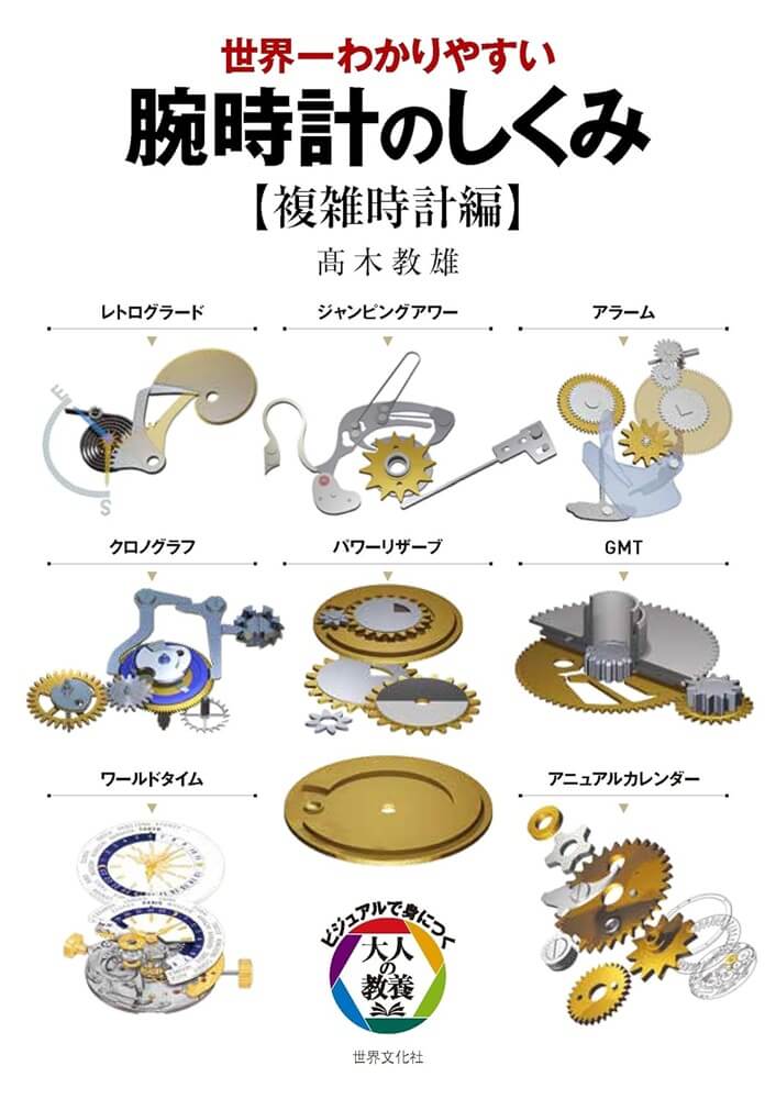 世界一わかりやすい 腕時計のしくみ【複雑時計編】